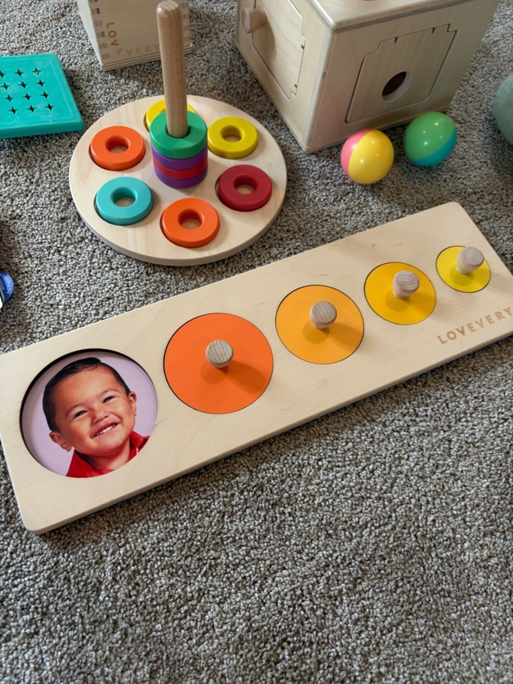 EUC Lovevery The Babbler Play Kit (13, 14, 15 months) INCOMPLETE - Picture 7 of 9